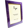 Tizo 4" X 6" Purple Wooden Frame, Made in Italy