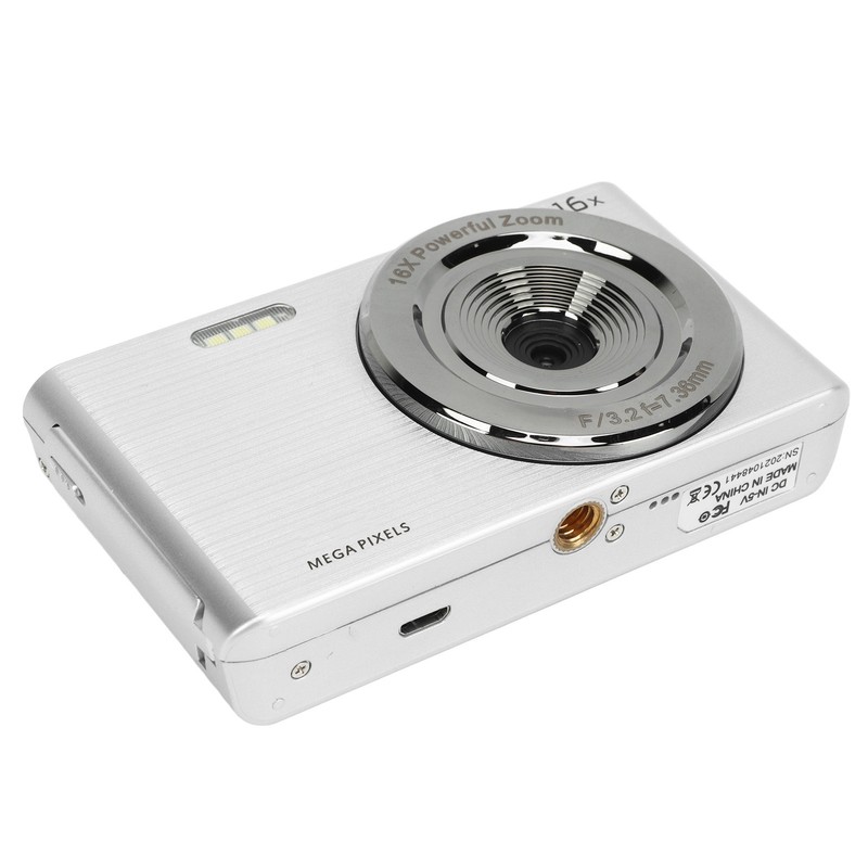 Digital Camera 4K 44MP 2.4 Inch 16X Digital Zoom Portable