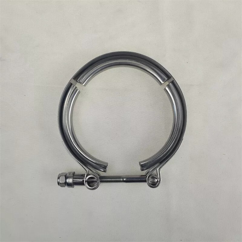 JONJEA 2" Universal Stainless Steel V-Band Clamp for Turbo Downpipe