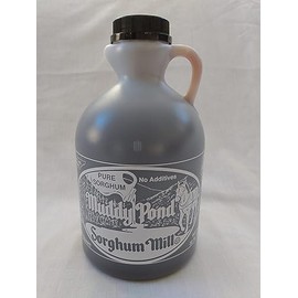 Muddy Pond Sorghum Mill - Pure Sorghum Syrup - No Additives, Non-GMO and Gluten Free 32OZ