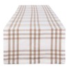 DII Home Sweet Farmhouse Plaid Tabletop Collection, Table Runner, 14x72,