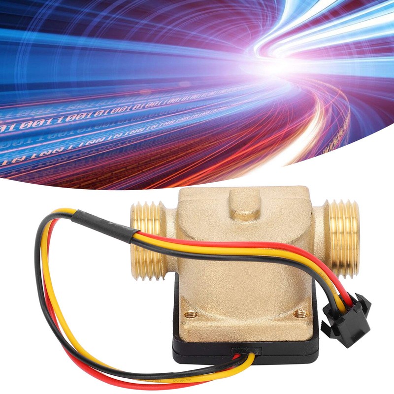 1/2" Water Flow Hall Sensor, Brass Thread, Water Flow Switch