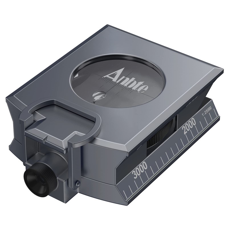 Anbte Compass Military Marching Compass with Clinometer IP65 Waterproof Professional