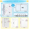Muratuki Transparent Binder, Star Pattern, Seal Storage Notebook, M5, Plastan,
