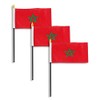 Morocco flag 4 x 6 inch - 3 PK