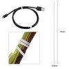 200 Pieces 12 cm Wire Twist Flexible Garden Plant Ties,