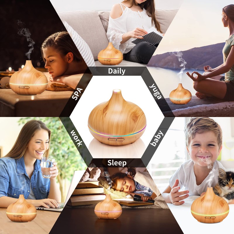 Aroma Diffuser for Essential Oil Large Room,Office Essential Oil Diffusers