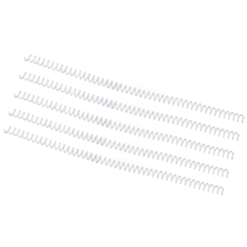 100PCS Spiral Binding Coils 48 Loops 4:1 Pitch A4 Paper