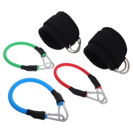 WHAMVOX Cable Machine Ankle Bands Kickback for Strength Building Adjustable Leg Support Straps