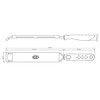 Tramontina 25685/100 Tramontina Long Food Grater, Utilita, 13.0 inches (33