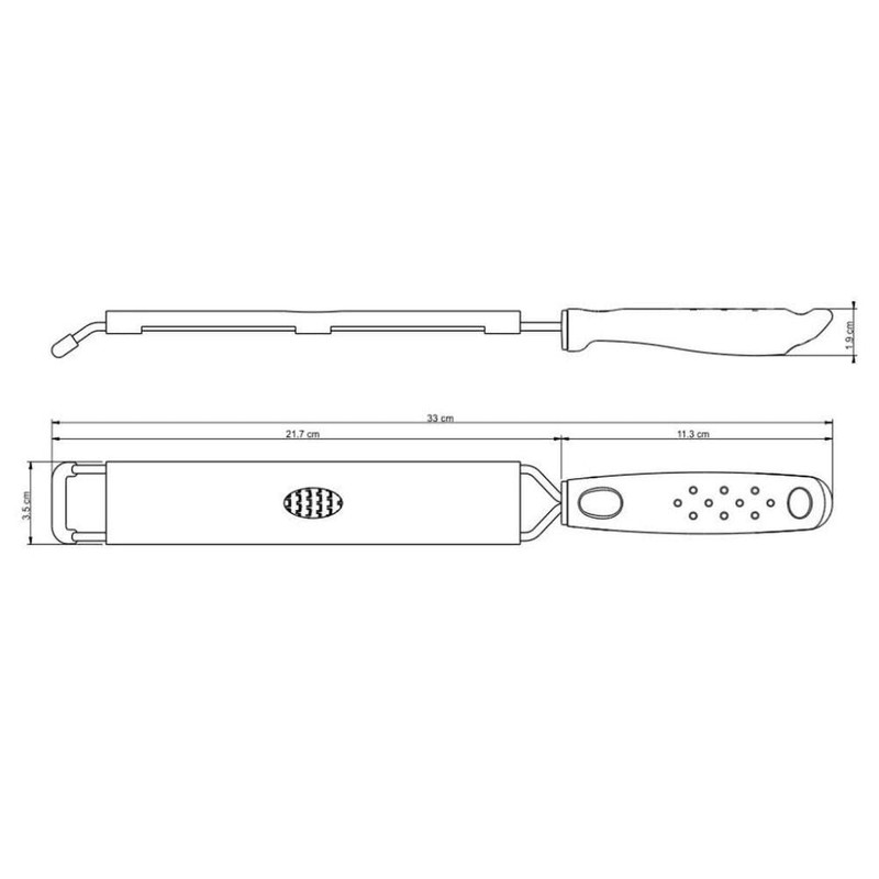 Tramontina 25685/100 Tramontina Long Food Grater, Utilita, 13.0 inches (33