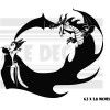 Maleficent - Dragon - Sleeping Beauty - Car laptop vinyl