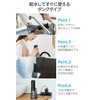 Elecom HC-JF03BK Oral Lavator, Jet Washer, Waterproof Performance, IPX7, 4