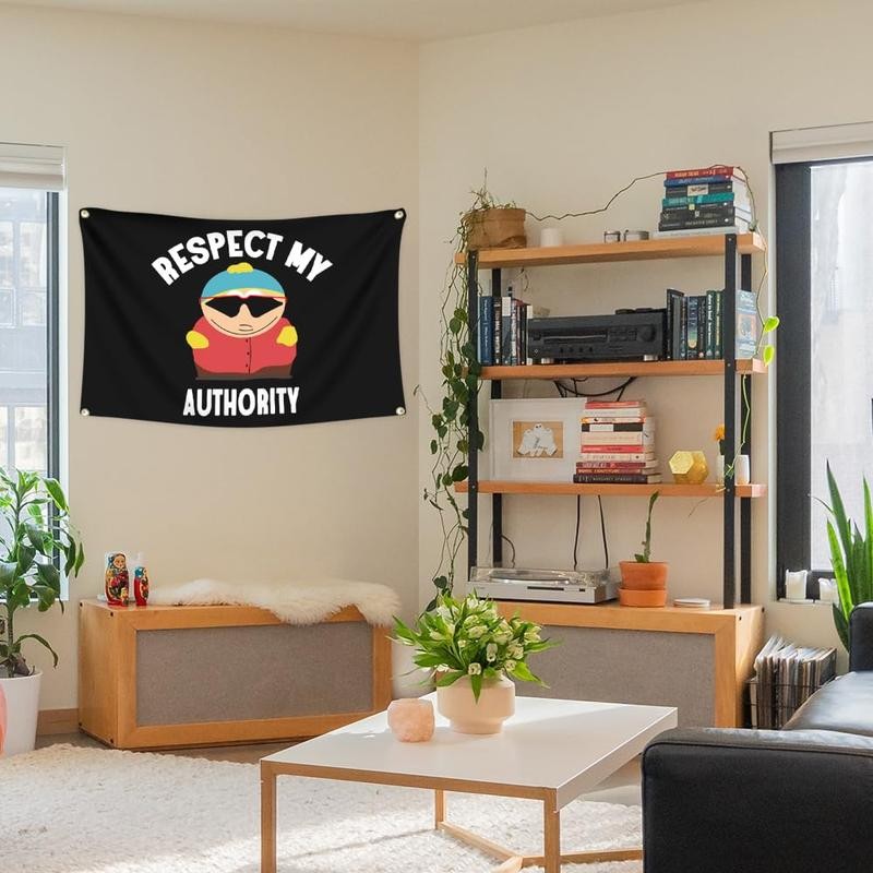 Respect MY Authority Flag, 3x5 Ft Funny Flags for College