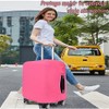 funda de maleta de color sólido, maleta chica de viaje