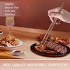 Sbirdbao 100 pairs Disposable Bamboo Chopsticks Separated With Paper Band
