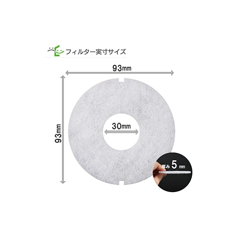 Daiken Plastics Filter Com [Compatible with 100 MPS(K)/MPS(K)2 Series] /