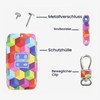 kwmobile Car Key Case Compatible with Renault 4-Button Smartkey Car
