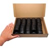 SKIR'CO Pack of 30 Fence Post Caps Round 42.4 mm