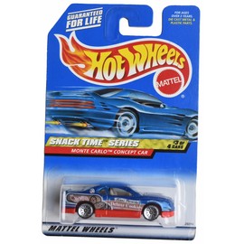 Hot Wheels Monte Carlo Concept Car, Snack Time Series 3/4 [Blue/red]