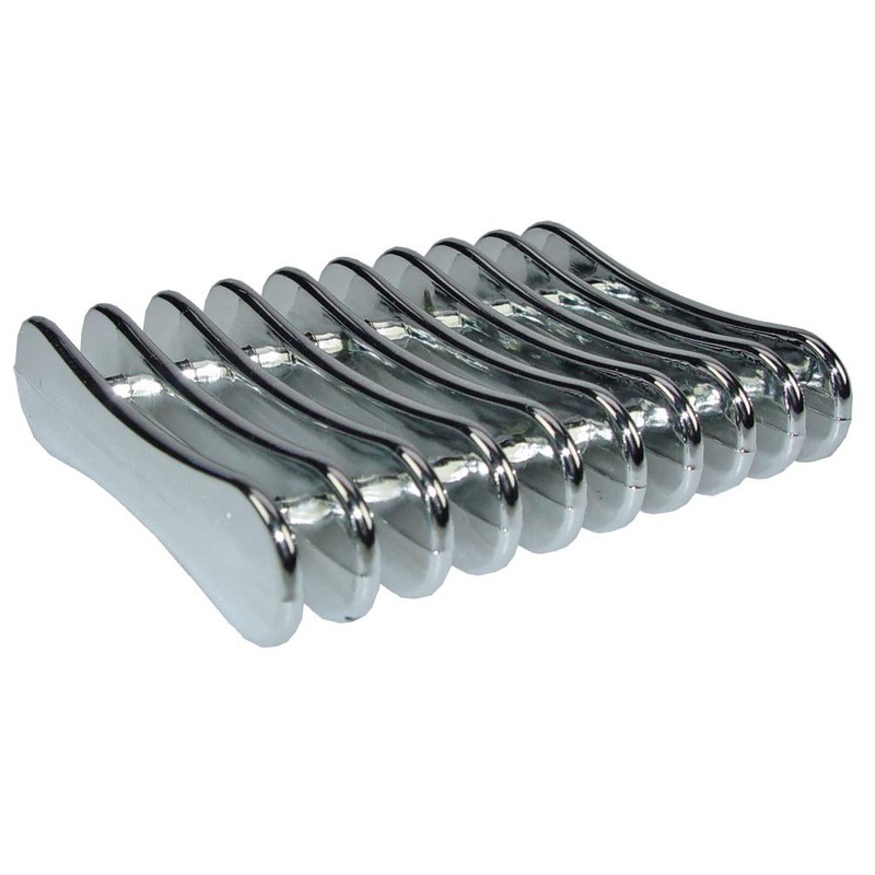 Fantasia – Brush, Plastic, silver, size: 10 cm x 7.5 cm) to place Gel