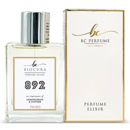BIOCURA BC Perfume 892 Inspired by Lemongrass & Vetiver For Women & Men Fragrance Dupes Eau de Parfum Bottle 1.7 Fl Oz/50ml