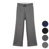 Women's Pink Band Home Training Yoga Pilates Bootcut Wide Leg Jogger Sweatpants Leggings Black