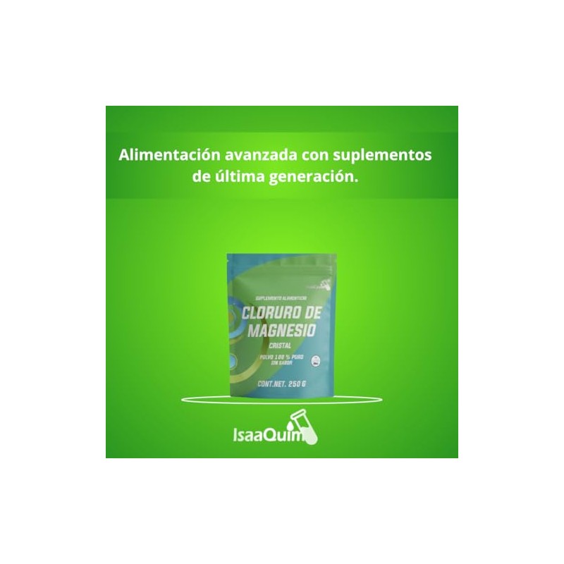 Cloruro de Magnesio Alimenticio 250 Gr – Suplemento Natural de