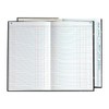 Staples 217679 Black Ledger Book 11-3/4-Inch x 7-5/16-Inch