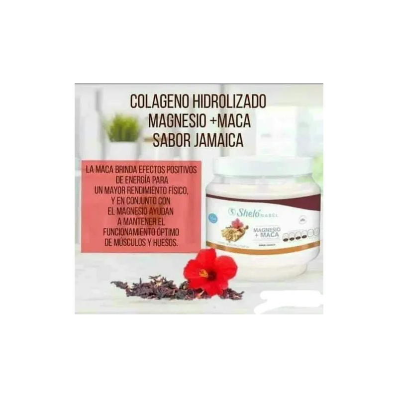 Colágeno Hidrolizado Magnesio + Maca / Aumenta Energia