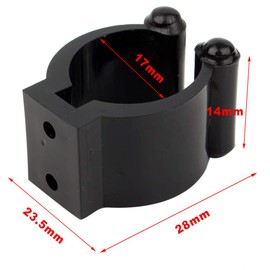 Alomejor Pool Sticks Holder Mini Snooker Cue Locating Clip Holder Plastic Billiards Accessories for Pool Cue Racks Set 10pcs