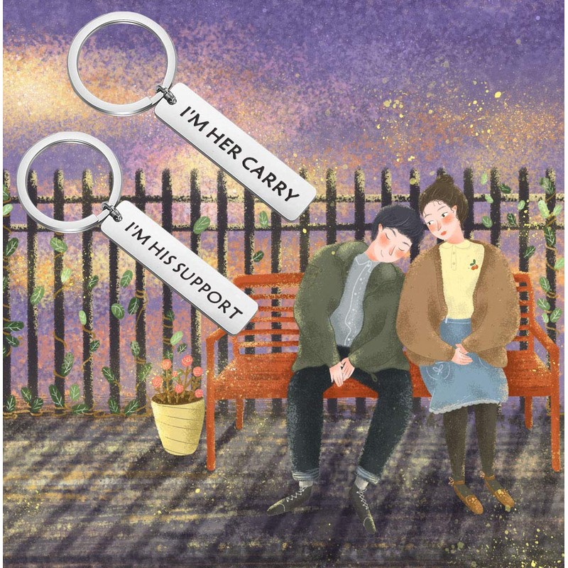 lnspired Support and Carry Keychain Set