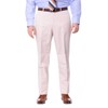Emigre 43R Men's 100% Cotton Tan Striped Seersucker Suit