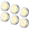 AMIR Upgraded 3.15” Motion Sensor Light, Cordless Battery-Powered LED Night