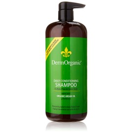 DermOrganic Daily Conditioning Shampoo with Argan Oil - Sulfate-Free  Color-Safe, 33.8 fl.oz.                                                         