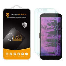 Supershieldz (2 Pack) Designed for CAT S62 and S62 Pro Tempered Glass Screen Protector, Anti Scratch, Bubble Free
