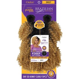 Outre Purple Pack Boutique - Oh! So Kinky Curly 5PCS (DARK BROWN 2)