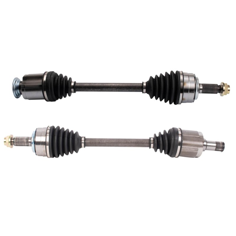 TRQ Front CV Axle Shaft Assembly Set Driver & Passenger