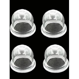 0057003 0057004 Carburetor Primer Bulb Replacement for Homelite Echo Stihl Robi Zama Primer Pouland 561635001 A01195A 0058001 12538108660 (4/Pack), transparent