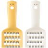 Stainless Steel Coarse Grater 2-Piece- Vegetable Slicer and Shredder |