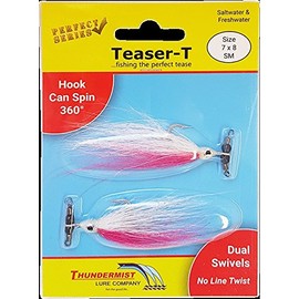 THUNDERMIST LURE COMPANY TSR-7X8-WP Teaser-T Fishing Terminal Tackle, Pink