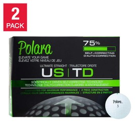 Polara Ultimate Straight Self Correcting Single Sleeve 3 Golf Balls