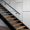 Non-Slip Stair Handrail Protection, PVC Plastic Handrail, Plastic Handrail Profile