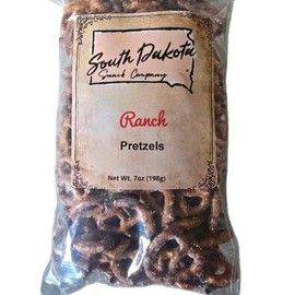SD Snack Company Ranch Pretzels 7oz Bag - Small Batch, Crunchy and Delicious Snack - Crispy Flavor Dry