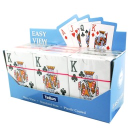 Atlona Tallon Easy View Playing Cards Plastic Coated