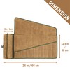 Tool Roll Organiser, Wrench Roll with 2 Pockets with Zip