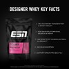 ESN Premium Designer Whey Protein Powder, Milky Hazelnut, 1 kg,