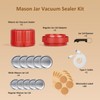 Fully Automatic Mason Jar Vacuum Sealer Kit - Auto Stop