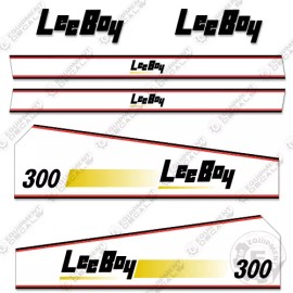 Aftermarket Fits LeeBoy 300 Decal Kit Roller Replacement Sticker Set Equipment Decals