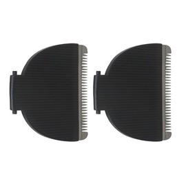 SUNJCO Black Replacement Blades for all Meridian&MANSPOT Shaver Grooming Trimmer Hygienic Blade for Electric Body & Pubic Hair Trimmer, 2 Pack